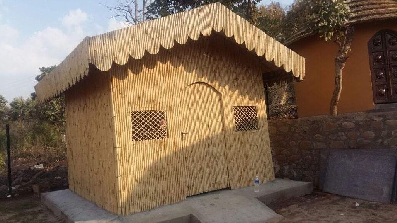 Bamboo Hut Construction