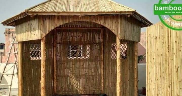 Bamboo Hut Construction