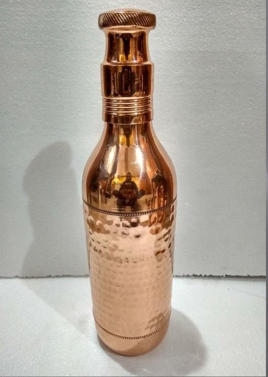 Plain Copper Champagne Bottle, Packaging Type : Paper Box