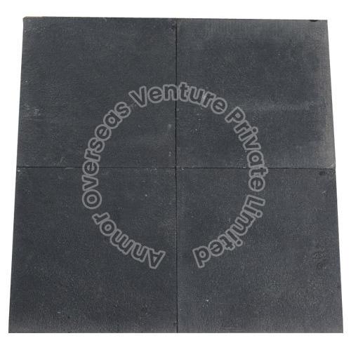 Rectangular Black Limestone Slab, for Flooring, Feature : Non Slip Tiles