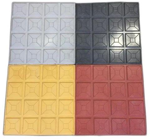 Multicolor Cement Parking Tiles