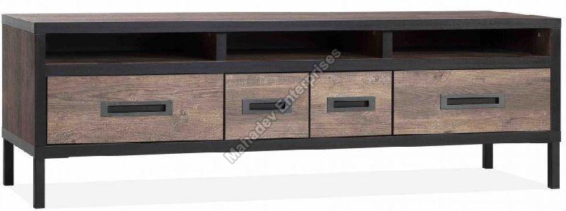Iron Polished 4 Drawer TV Unit, Feature : Durable, High Quality, Shiny Look