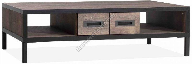 Wood Polished RECTANGULAR COFFEE TABLE, for Home, Size : Medium