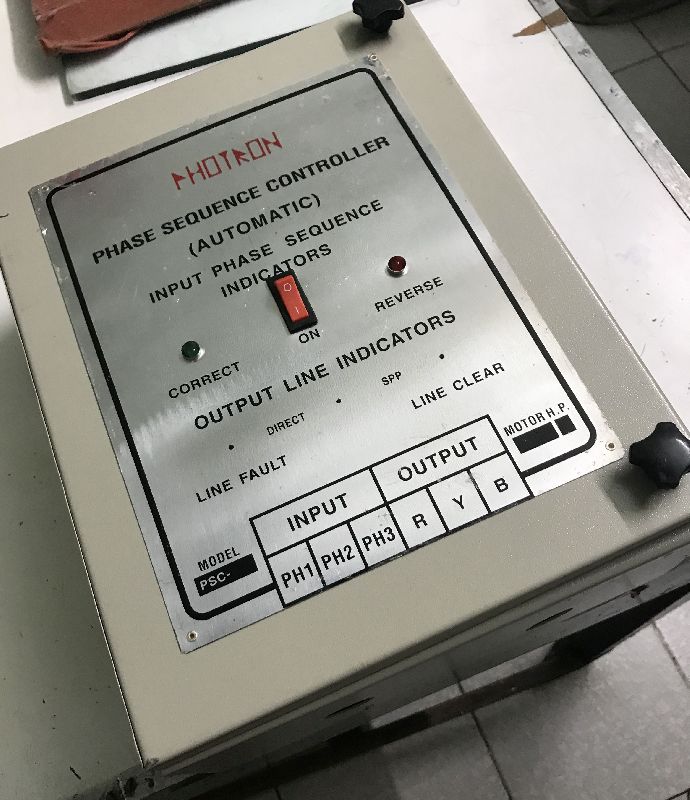 50 - 60 Hz Phase Sequence Corrector Device