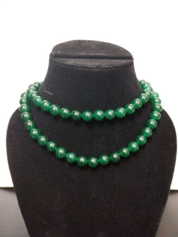 Stone necklace sets (Green Zade), Purity : Original
