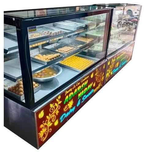 4 Feet Sweet Display Counter, Voltage : 220V