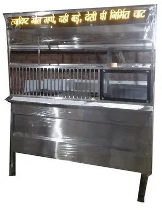 Stainless Steel Chat Display Counter