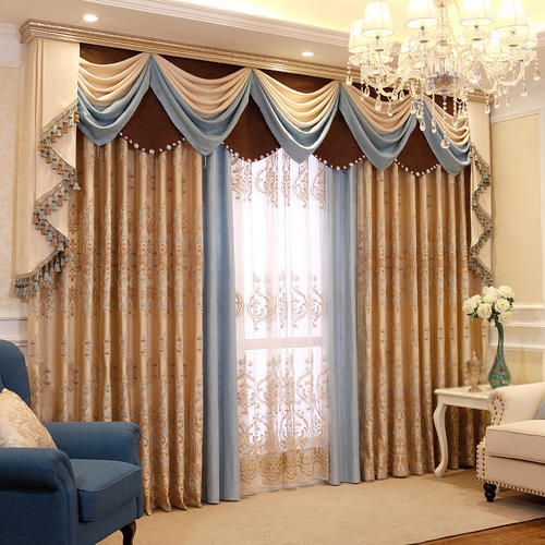 Satin Decorative Curtains, for Impeccable Finish, Good Quality, Technics : Machine Made