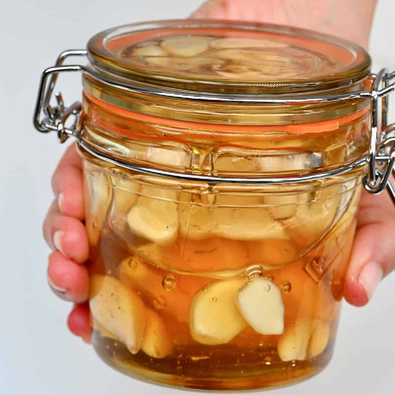 Infused Garlic Honey