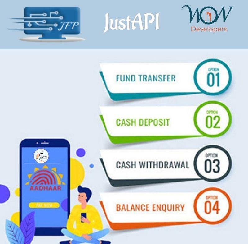Justforpay aeps api service, for Financial