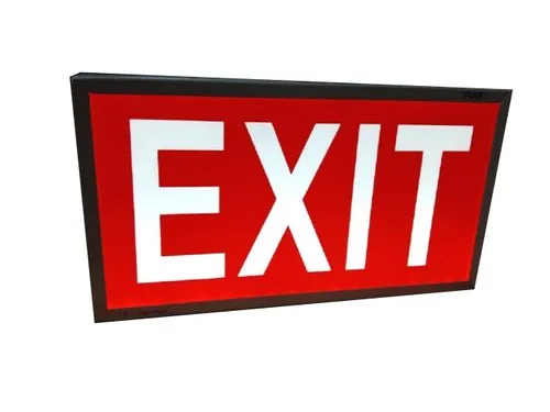 Exit Signage at best price INR 2,250 / Piece in Chennai from P7 ...