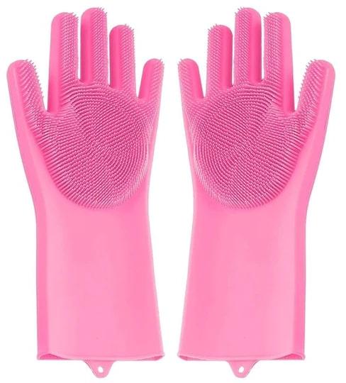 Polished Silicone Cleaning Gloves, Length : 10-20inch