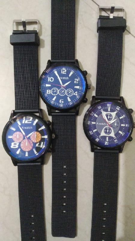 Mens Wrist Watch Black