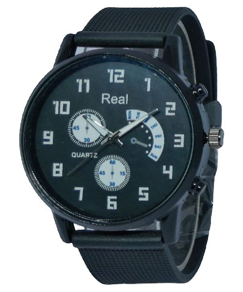 Mens Wrist Watch Black