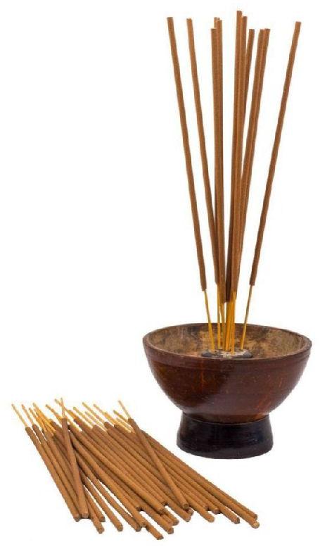 Sandalwood Chandan Incense Sticks, for Home, Office, Temples, Color : Black, Brown
