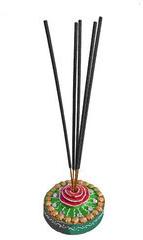Charcoal Rajnigandha Incense Sticks, for Home, Office, Temples, Color : Black, Brown