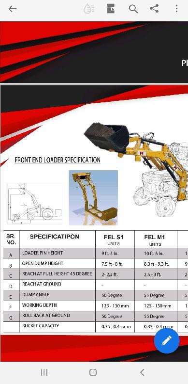 Front end loaders, Color : Yellow,Yellow Standard/ Option Available Additional Cost