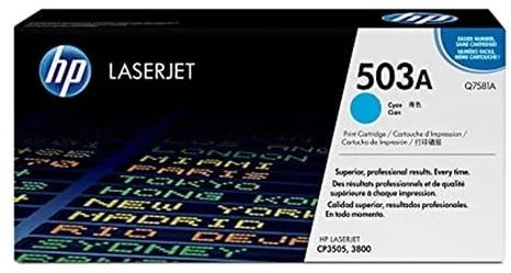 Plastic HP 503A Toner Cartridge, for Printers Use, Color : Black