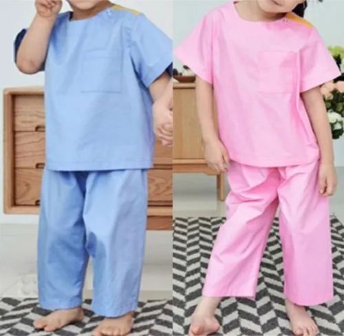Half Sleeves Children Patient Uniform, for Hospital Wear, Gender : Boys, Girls