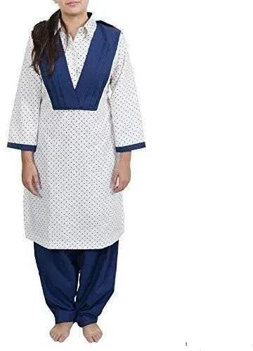 Cotton Girls School Salwar Kameez, Sleeves Type : Full Sleeves