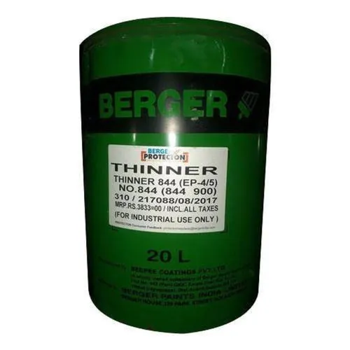 Berger PU Thinner at Rs 2,100 / Can in Pune M P Sons Enterprises