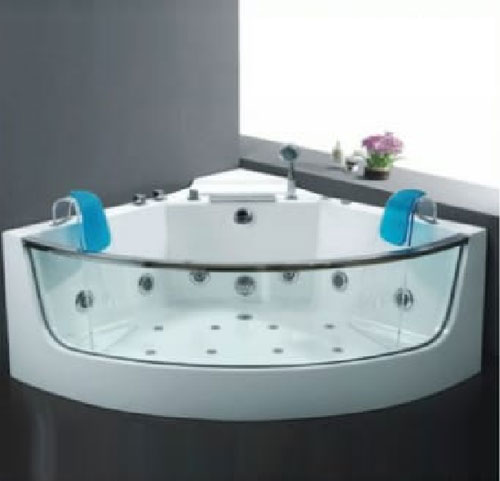 Glass Jacuzzi Bathtub