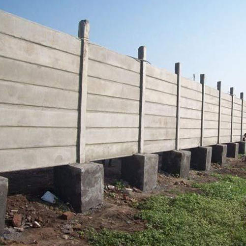 Prefab Precast RCC Wall, for Boundaries, Construction, Size : Customized