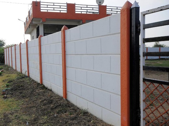 RCC Compound Wall, for Boundaries, Construction, Feature : Accurate Dimension, Quality Tested, Speedy Installation