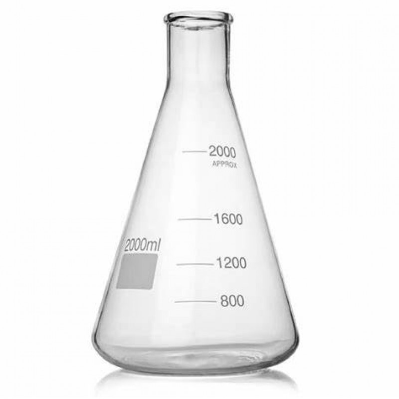 Glass Conical Flask, Feature : Durable, Hard Structure