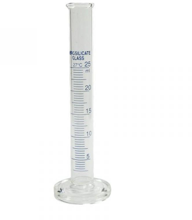 Measuring Cylinder With Spout and Break Resistant Coller