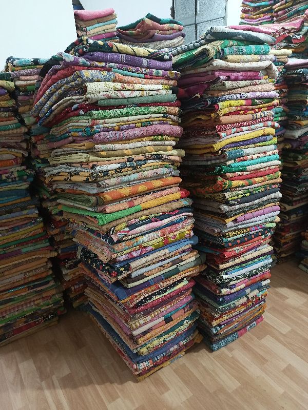 Vintage Handmade Kantha Quilts
