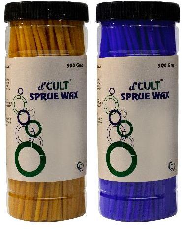 Sprue wax, Color : Blue, Yellow