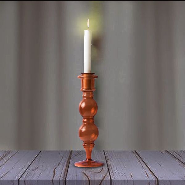 Candle holder glass ware