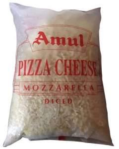 Amul Mozzarella Cheese, Color : Light Cream