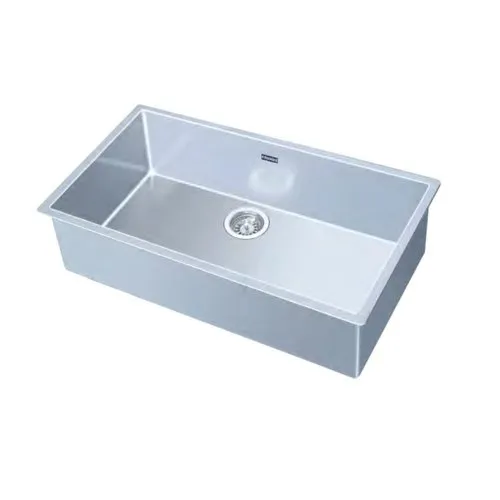 Rectangular Stainless Steel kitchen sink, Color Grey at Rs 22,290