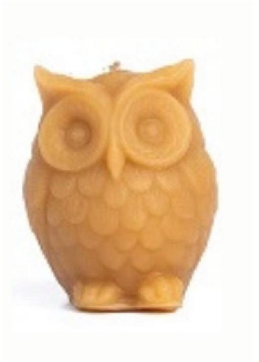 Glossy Lucky Little Owl Candles, for Fine Finished, Attractive Pattern, Stylish Design, Packaging Size : 15 Piece