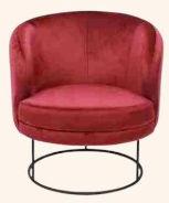 Leather Modern Single Seater Sofa, Size : 80x82x75 cm