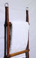 Plain Leather Towel Holder, Size : 38x76 cm