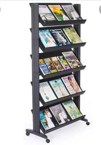 Open Book Display Rack