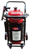 High Pressure Watermist & Caf Type Fire Fighting Trolley  Mounted System with 6lx300 Bar Steel Cylinder