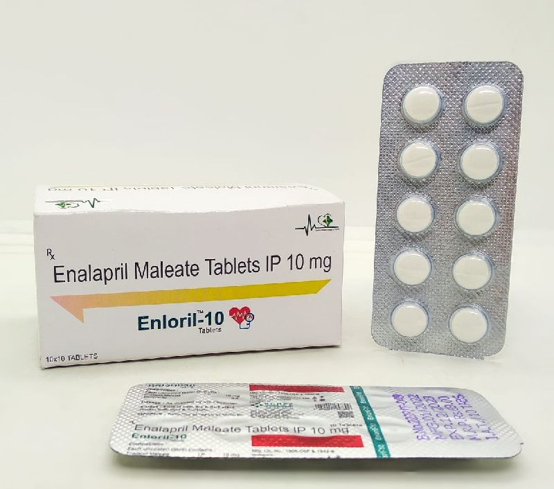 Enalapril maleate 10mg Tablets