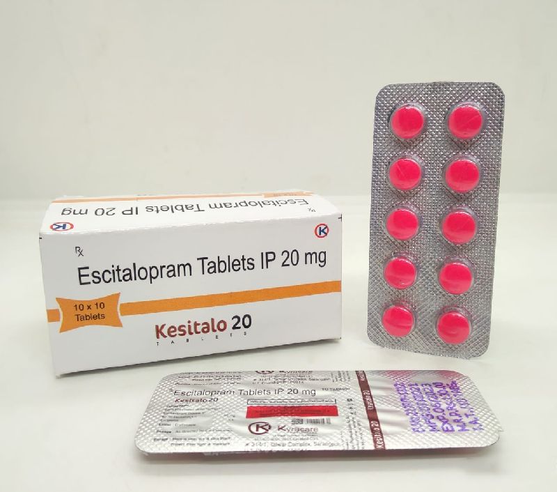 Escitalopram oxalate 20mg tablets