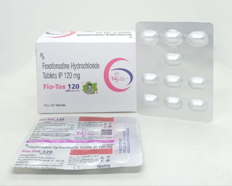 Fexofenadine hcl 120mg tablet at Rs 1 680 Box in Mohali