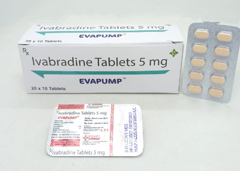 EVAPUMP Ivabradine 5 mg Tablets