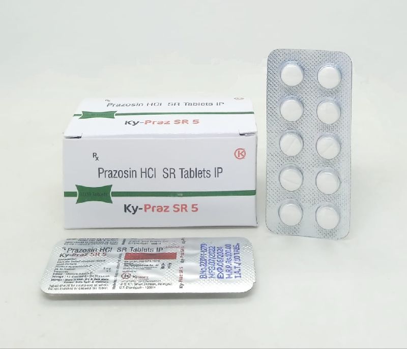 Prazosin hcl 5mg tablet