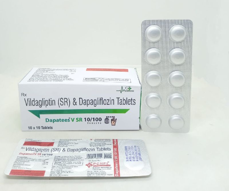 Vildagliptin (SR) Dapagliflozin 10mg tablets