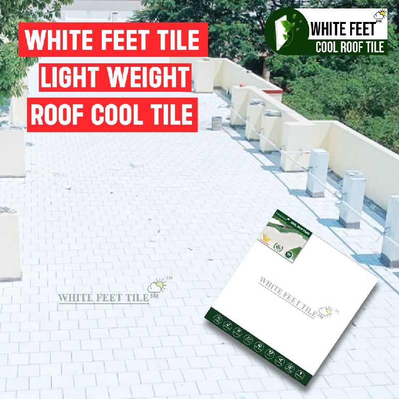white roof tiles