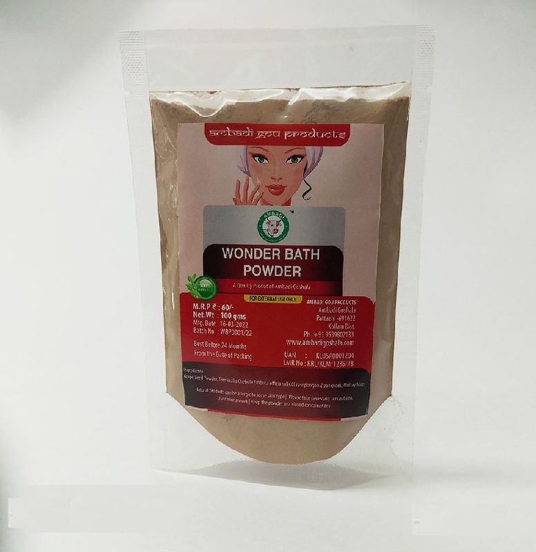 Herbal bath powder, Shelf Life : 1year