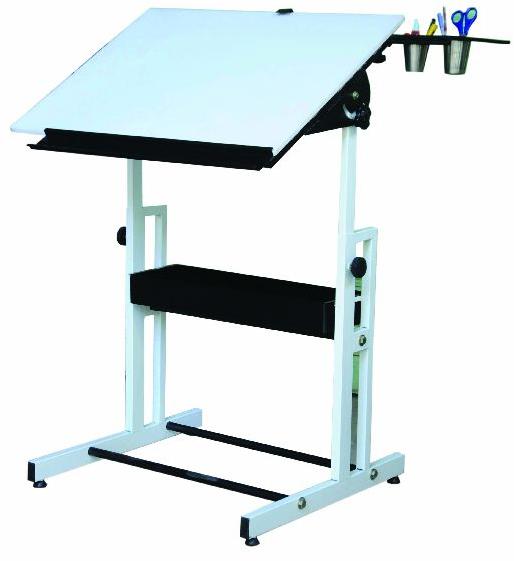 Core Ninans AEDT Drafting Table, Color : Black White