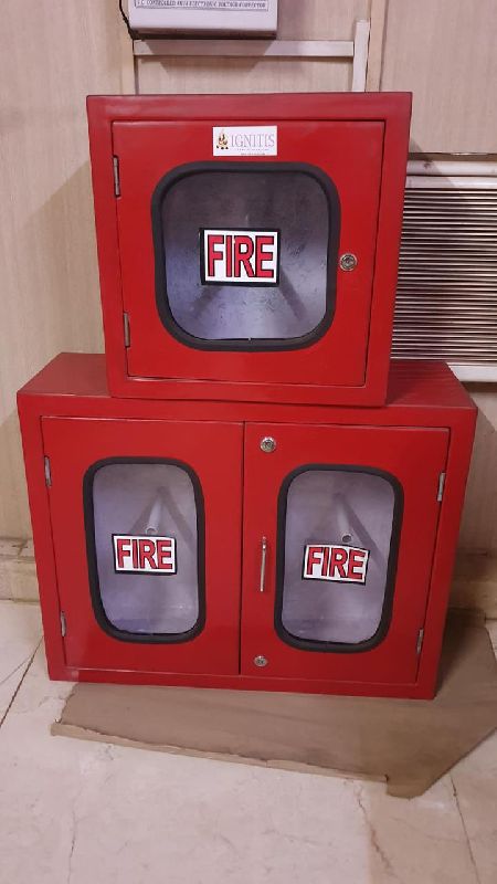 Single Door FRP Hose Box, for Keeping Fire Pipe, Shape : Square
